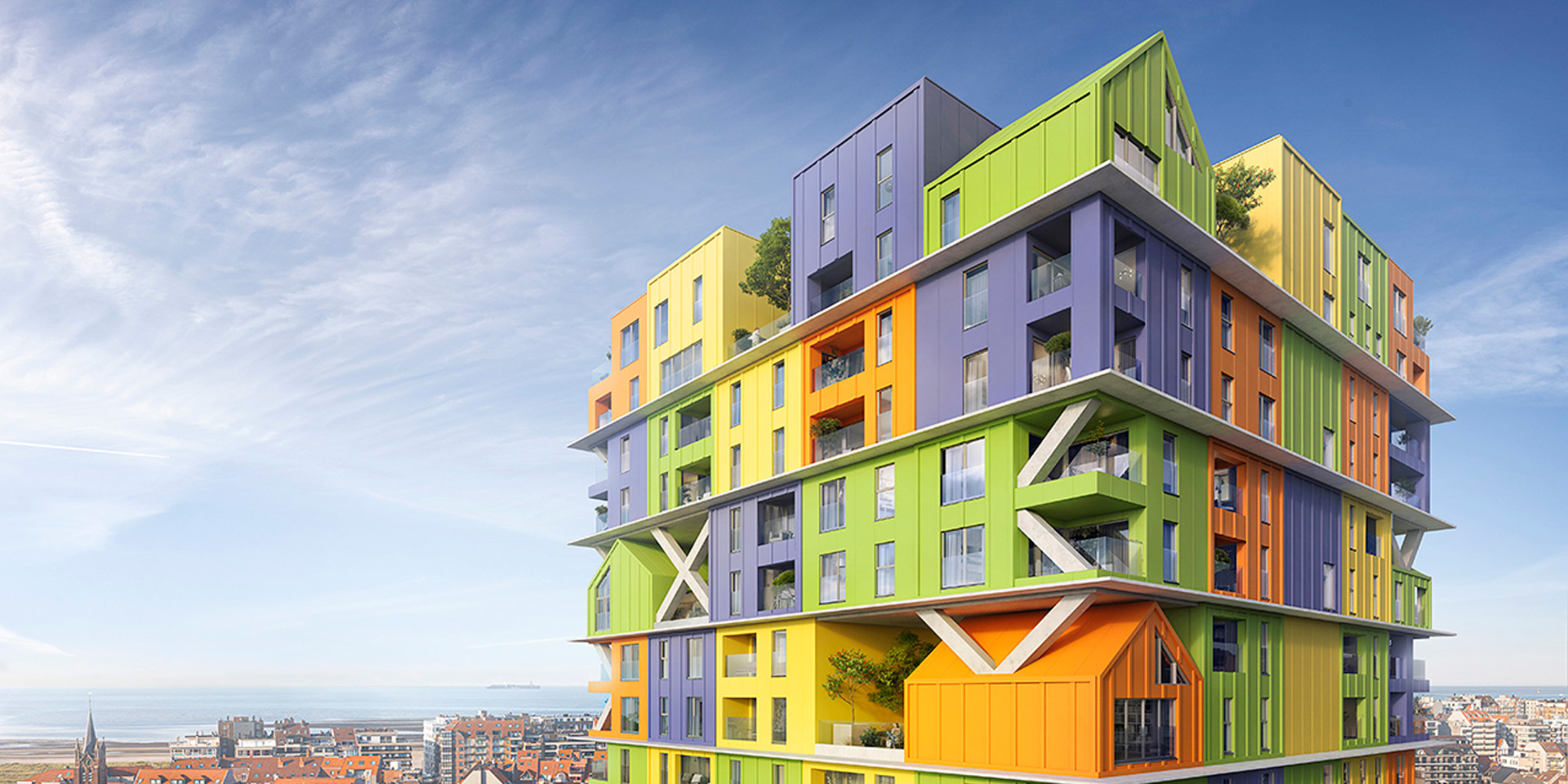 Hoost Knokke-Heist: wonen op 300 meter van zee in een architecturale landmark