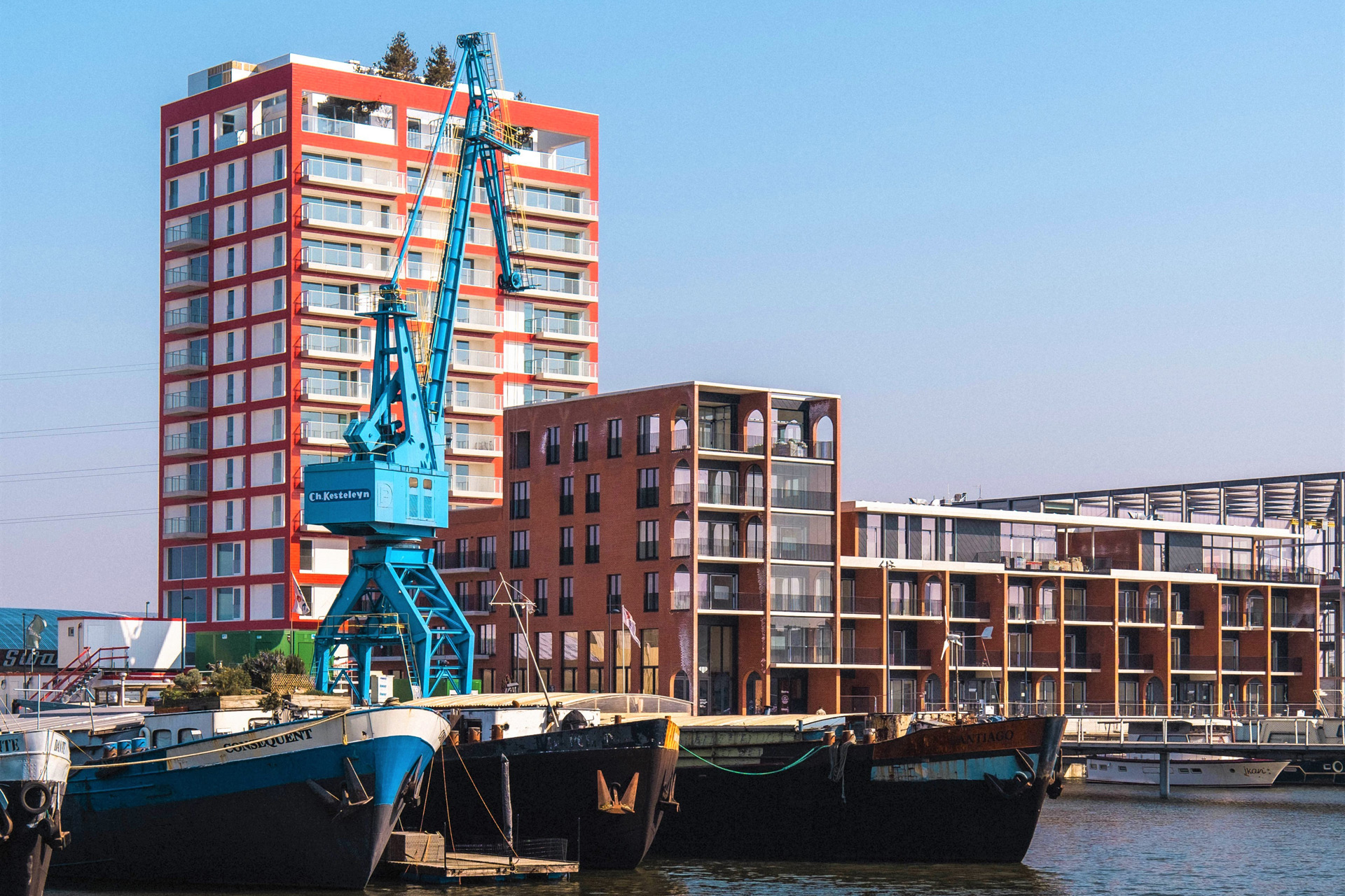 Van havendokken naar bijzonder wonen tussen groen en water – de nieuwe dokken Gent